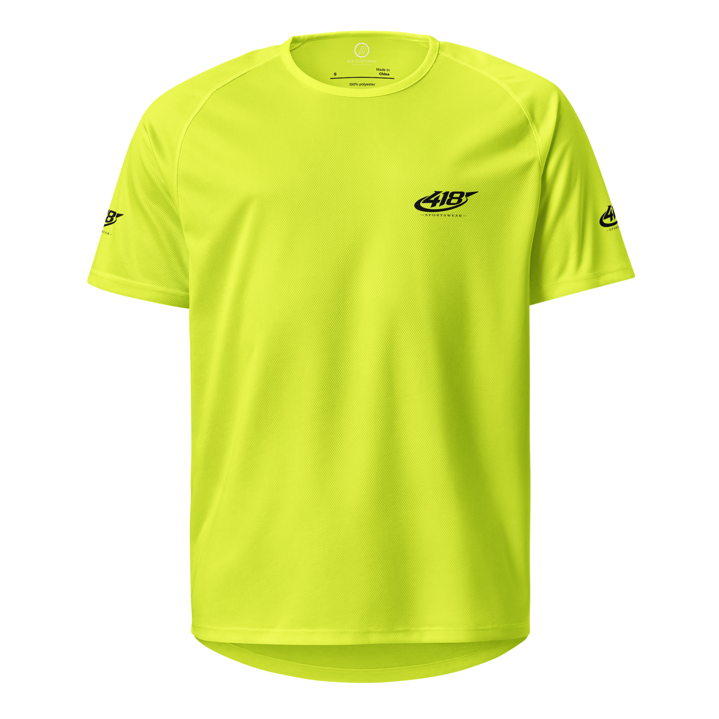 418 Sport Triptych Dryfit Yellow