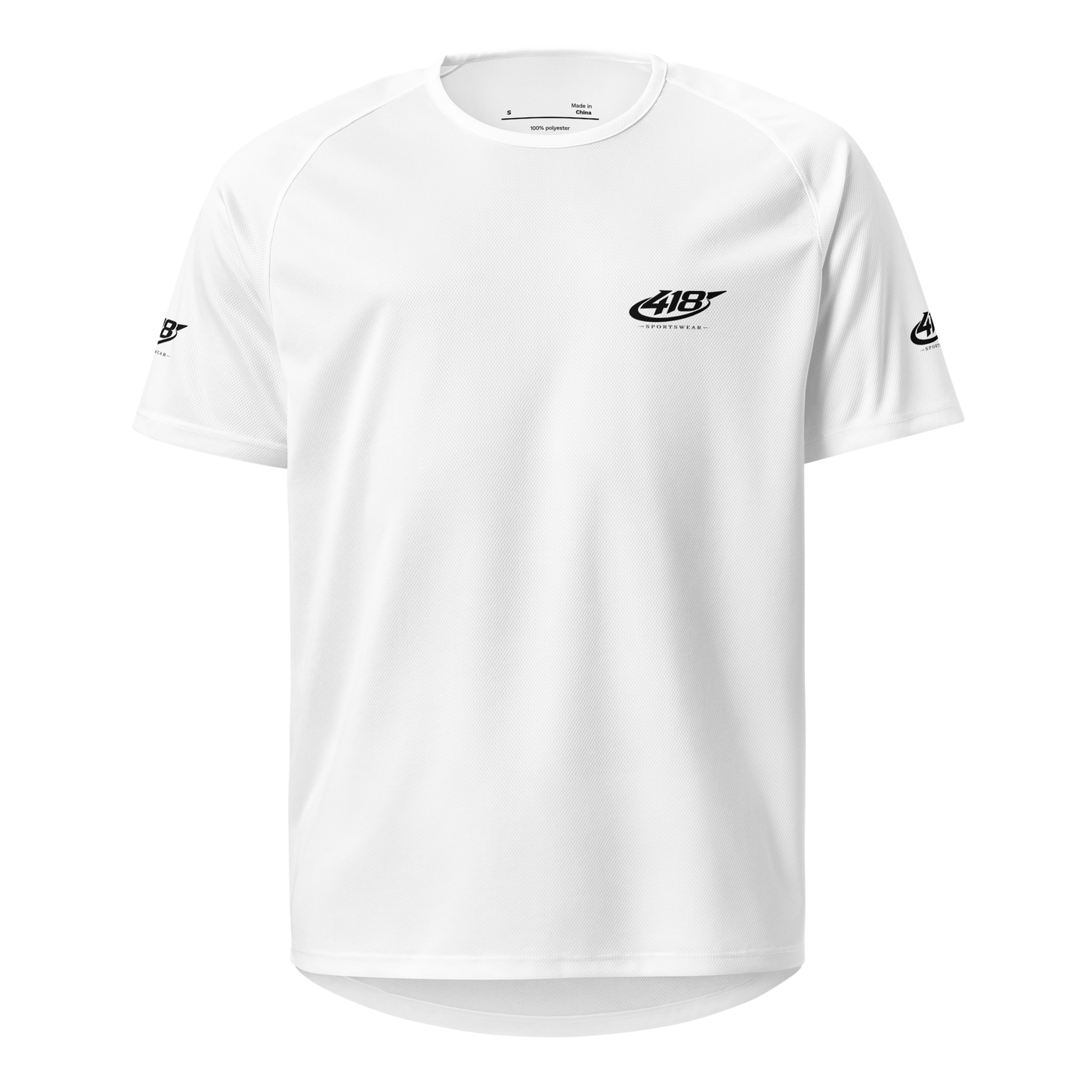 418 Sport Triptych Dryfit White