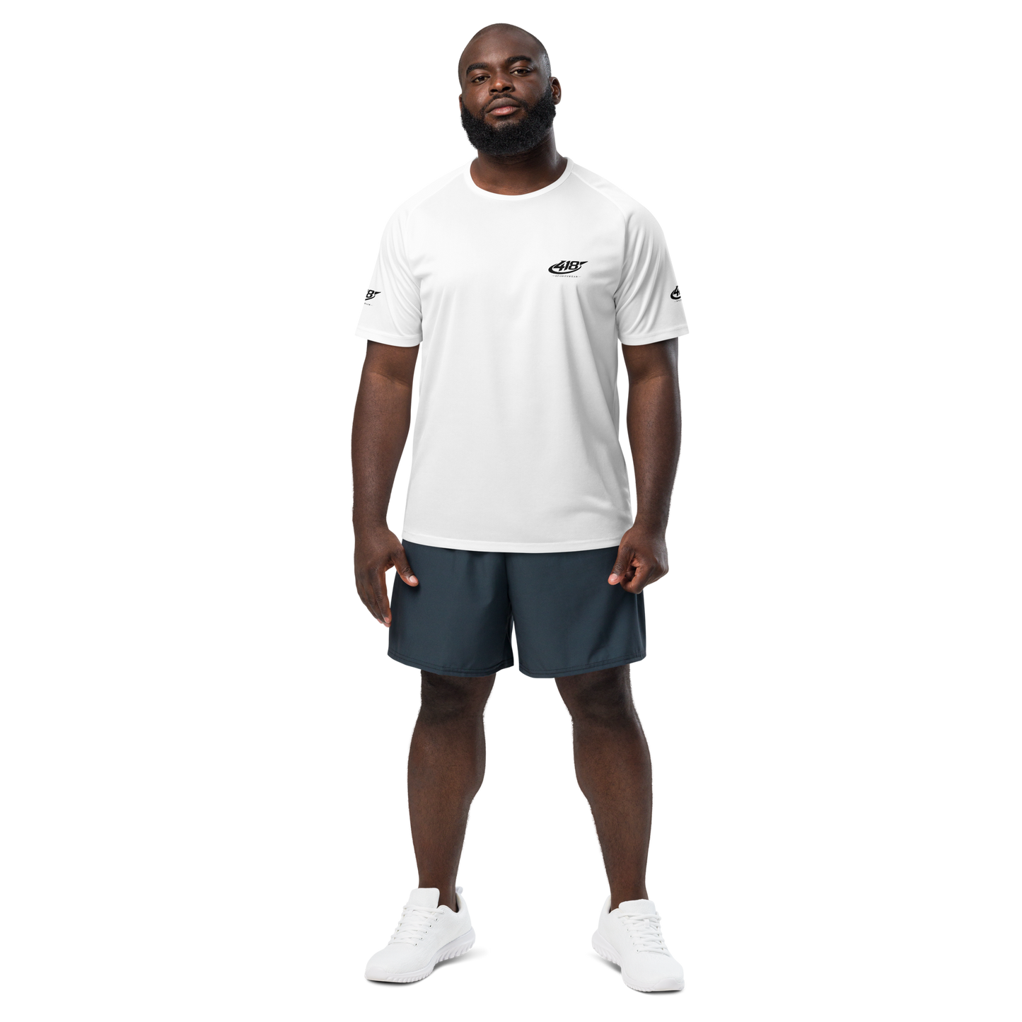 418 Sport Triptych Dryfit White