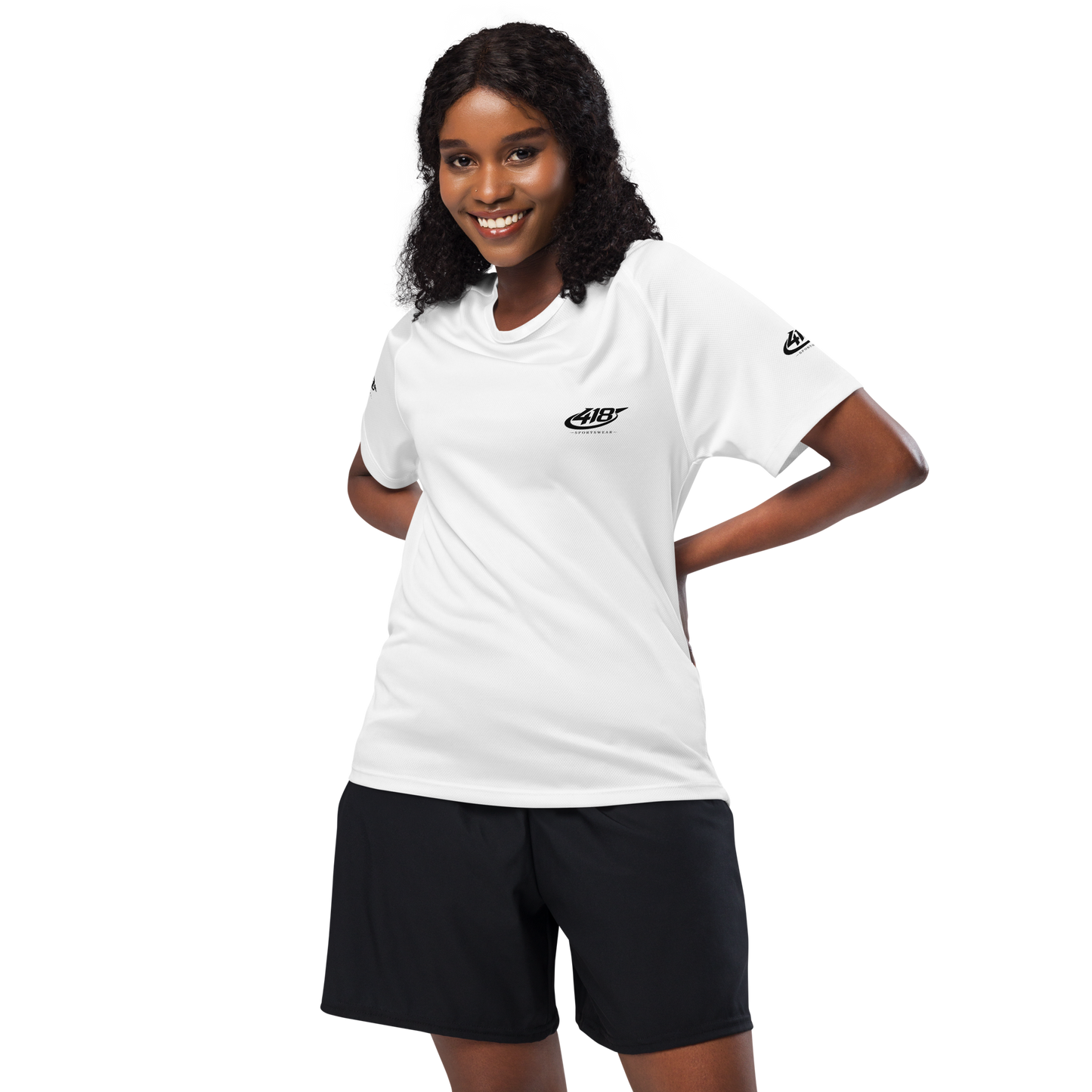 418 Sport Triptych Dryfit White