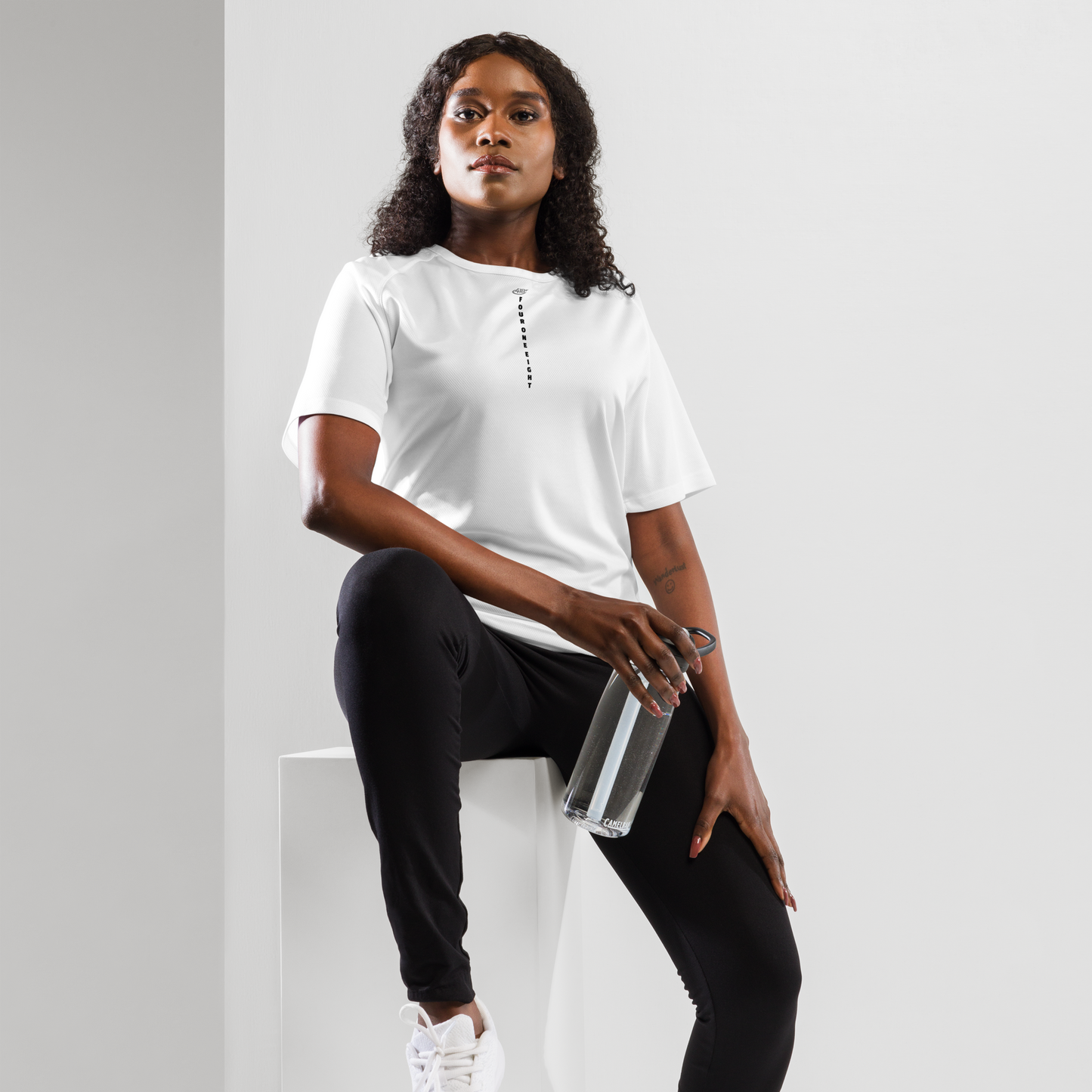 418 Sport Crew White