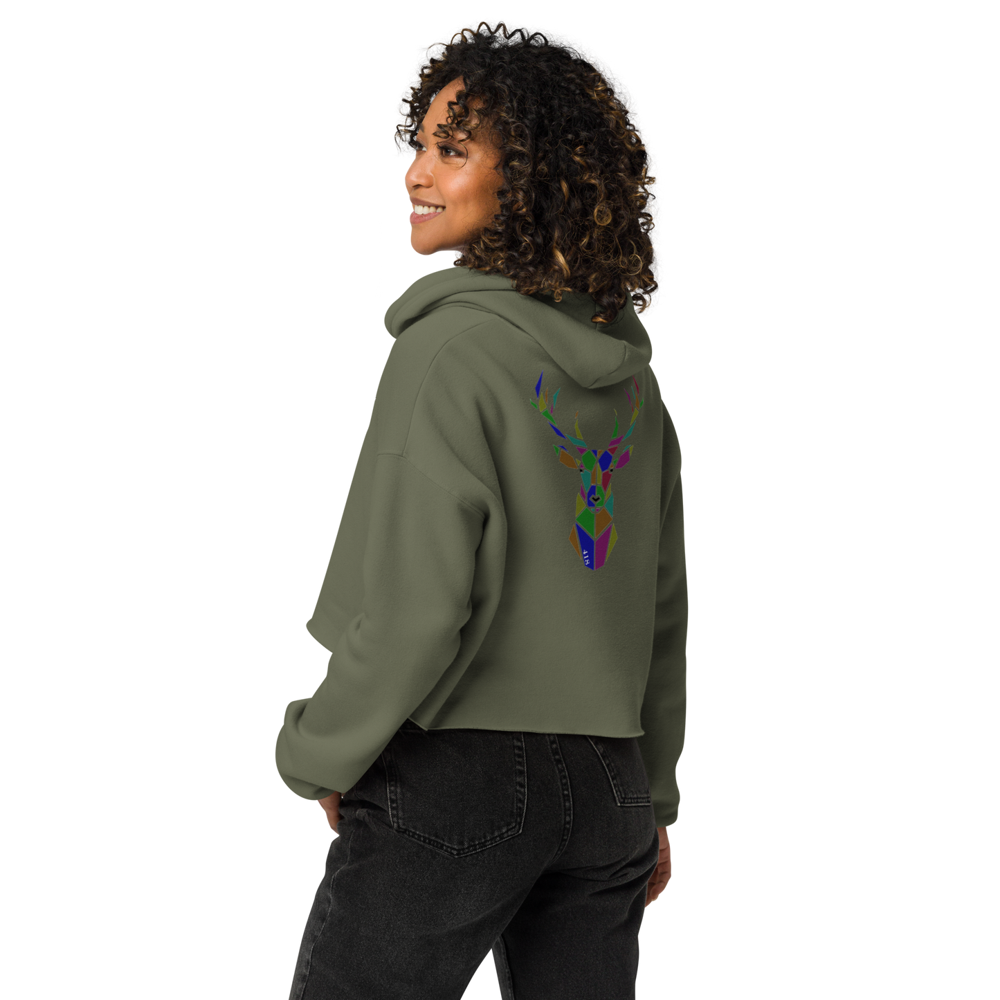 418 Sweat court Geoeer vert militaire
