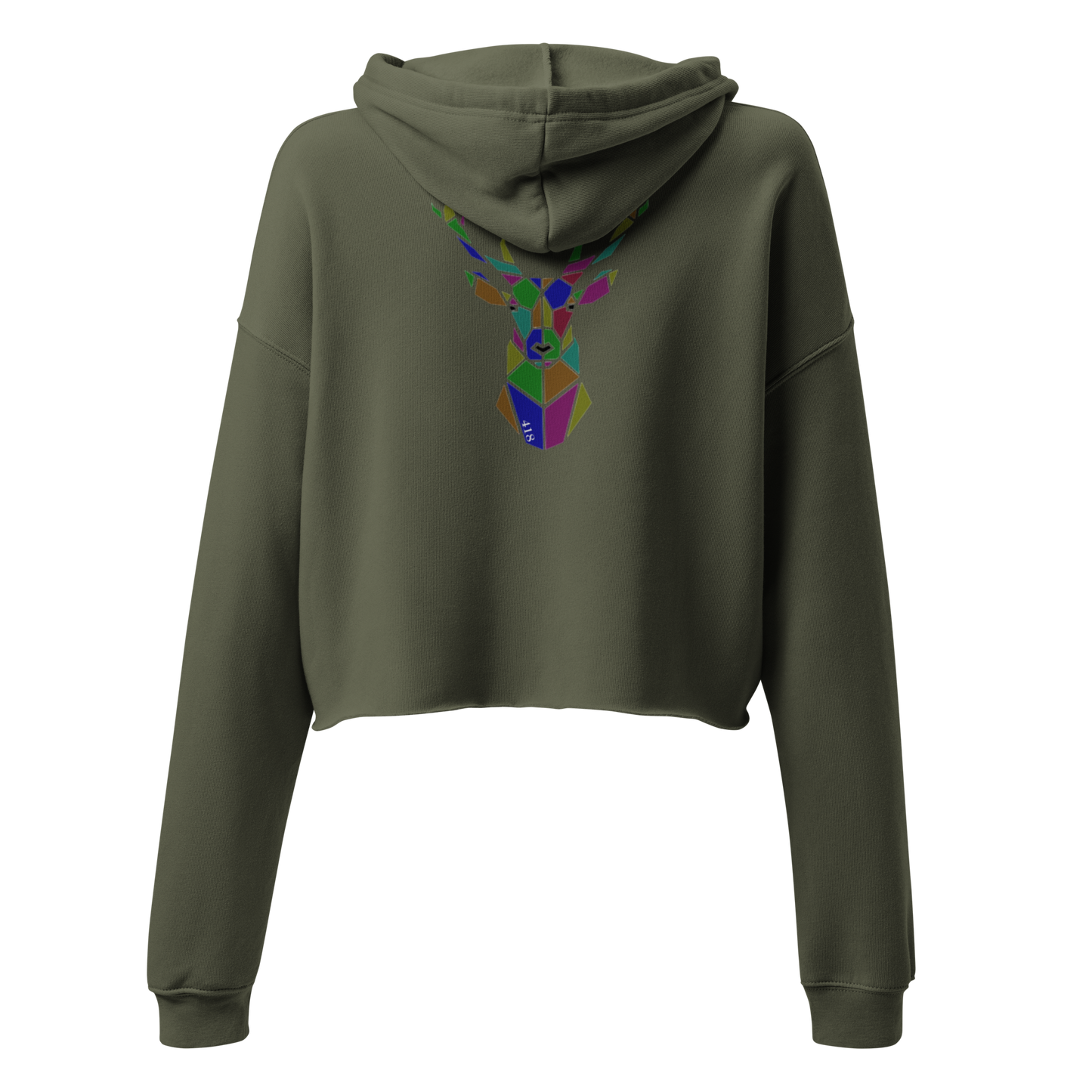 418 Sweat court Geoeer vert militaire